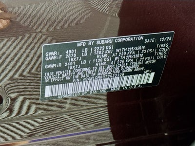 2026 Subaru Forester Limited Navigation