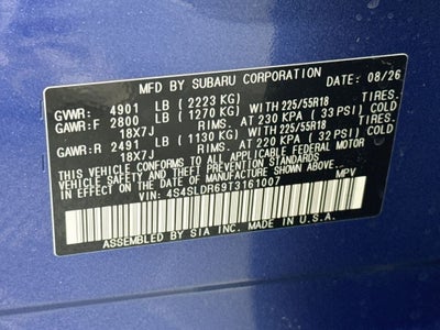 2026 Subaru Forester Limited