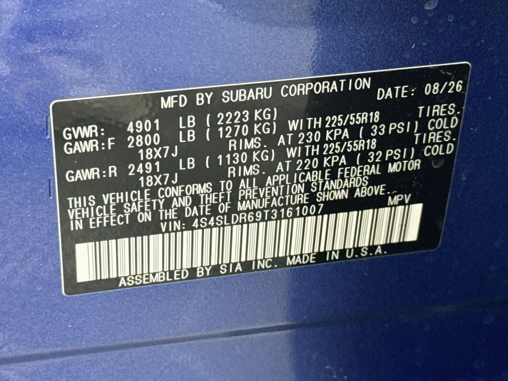 2026 Subaru Forester Limited