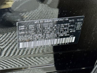 2026 Subaru Forester Touring