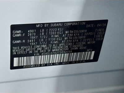 2026 Subaru Forester Touring