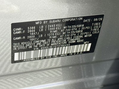 2026 Subaru Forester Premium Hybrid