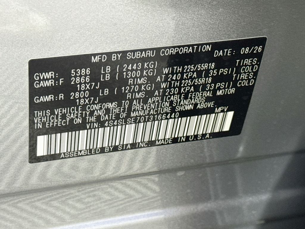 2026 Subaru Forester Premium Hybrid