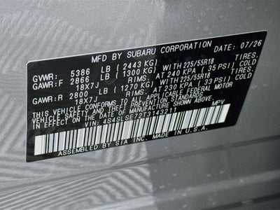 2026 Subaru Forester Premium Hybrid