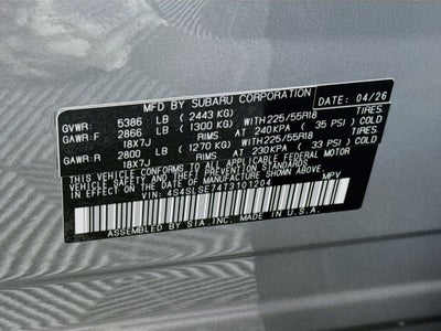 2026 Subaru Forester Premium Hybrid