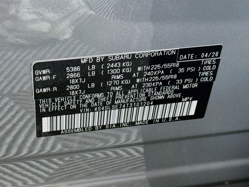 2026 Subaru Forester Premium Hybrid