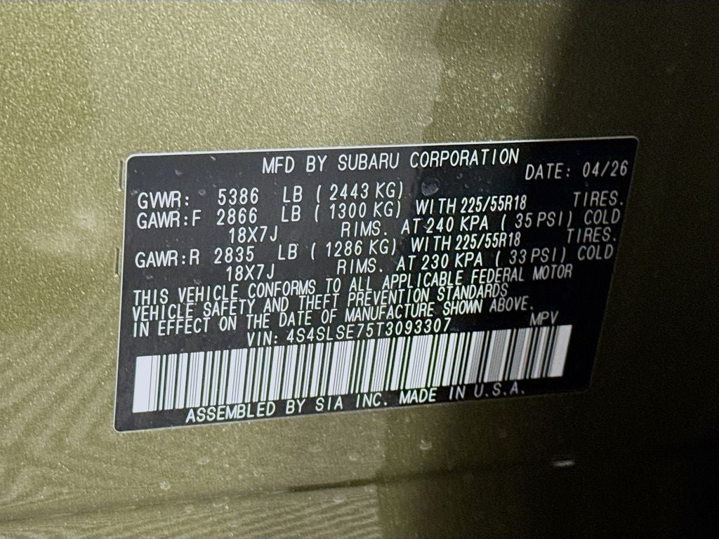 2026 Subaru Forester Premium Hybrid