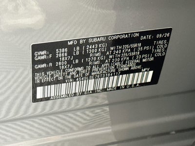 2026 Subaru Forester Premium Hybrid