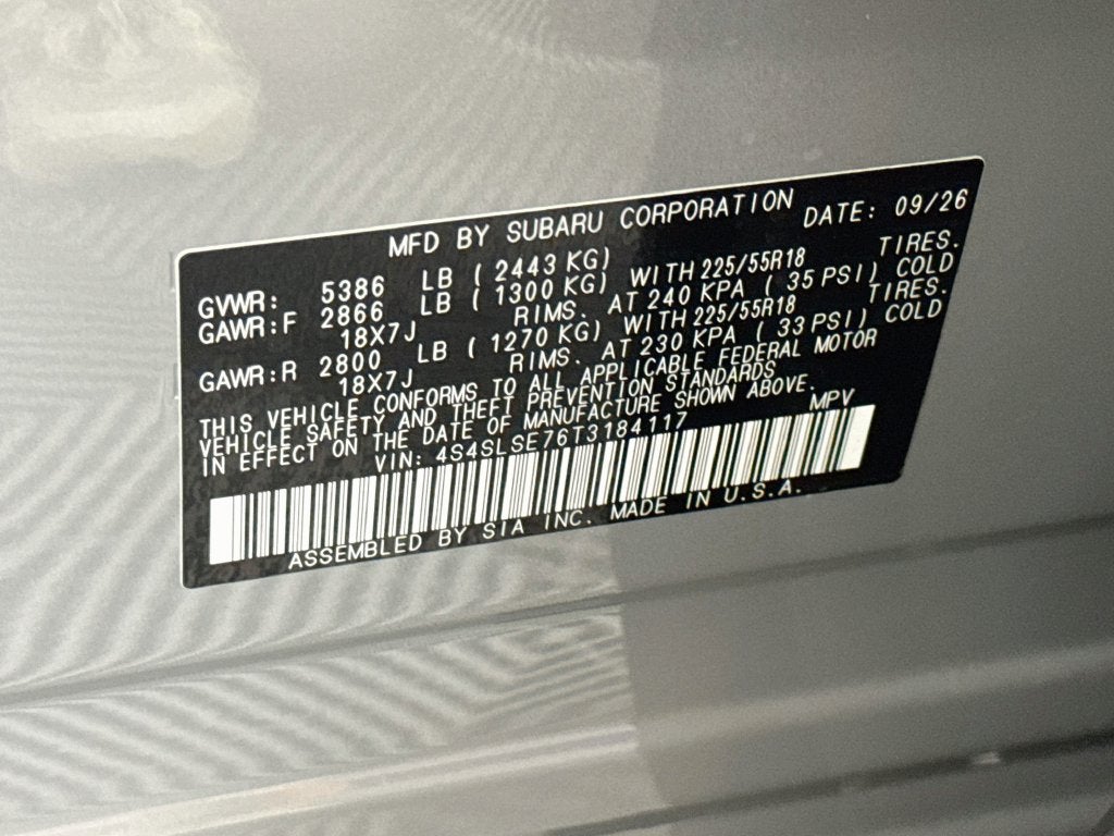 2026 Subaru Forester Premium Hybrid