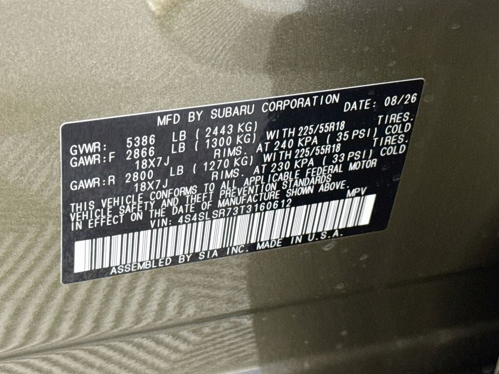 2026 Subaru Forester Limited Hybrid