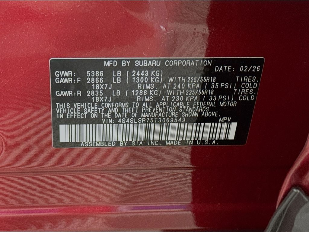 2026 Subaru Forester Hybrid Limited