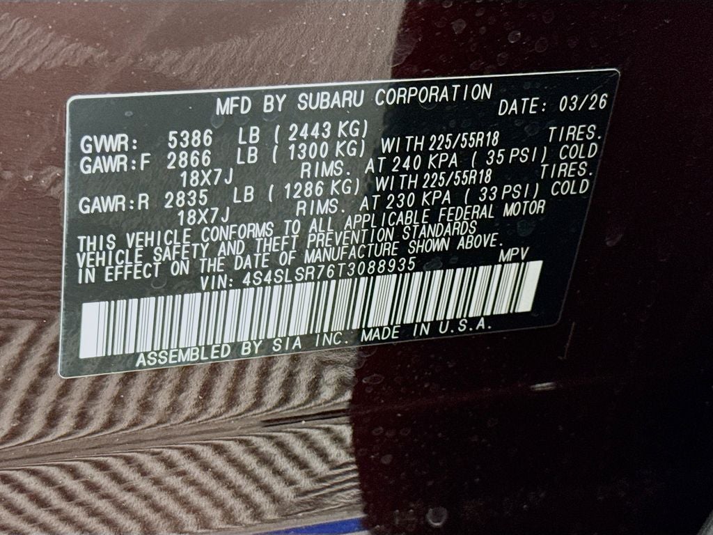 2026 Subaru Forester Limited Hybrid