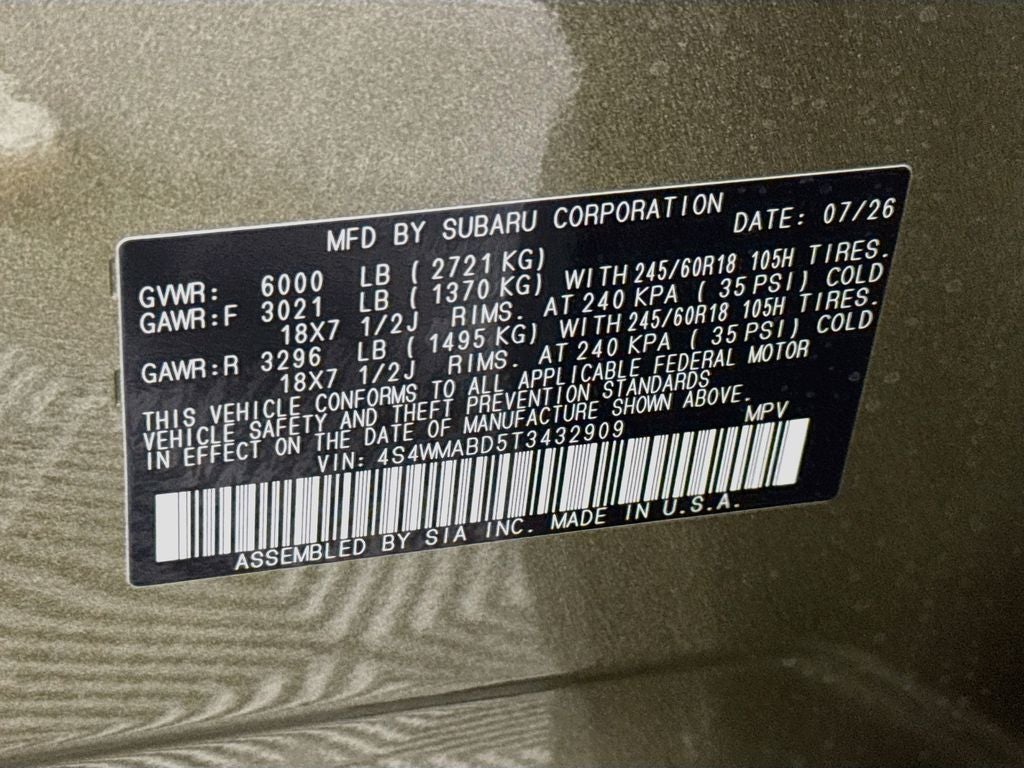 2026 Subaru Ascent Premium
