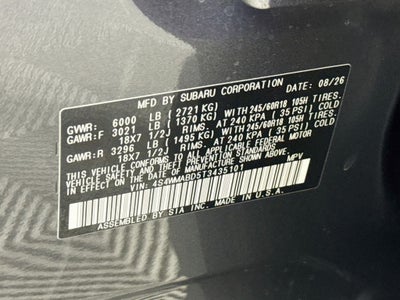 2026 Subaru Ascent Premium