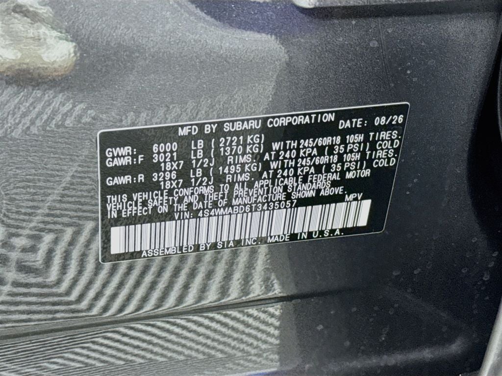 2026 Subaru Ascent Premium