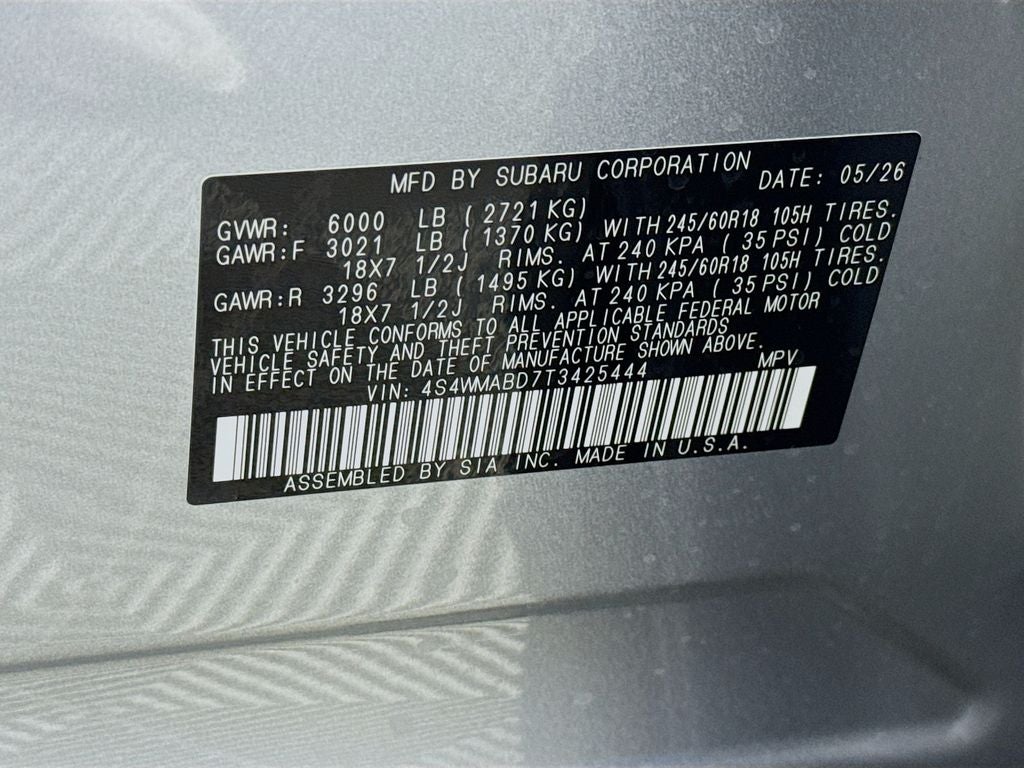 2026 Subaru Ascent Premium