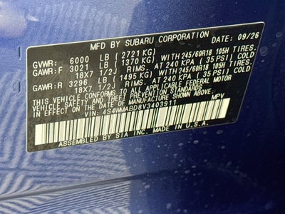 2027 Subaru Ascent Premium
