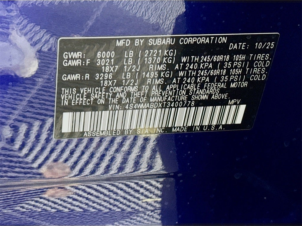 2026 Subaru Ascent Premium