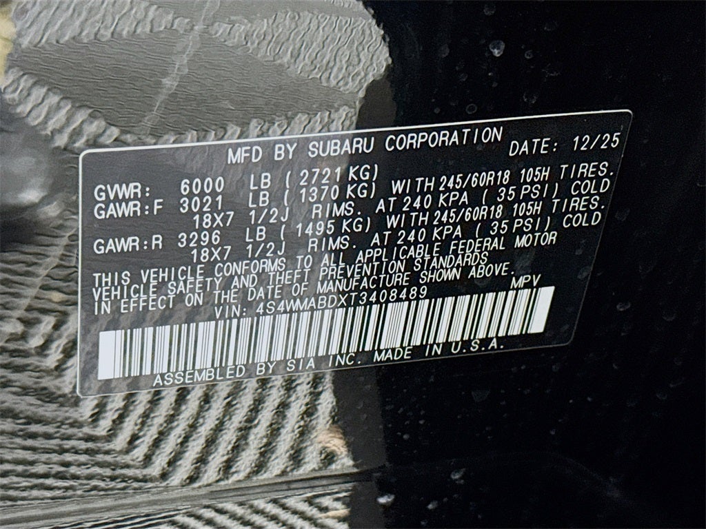 2026 Subaru Ascent Premium