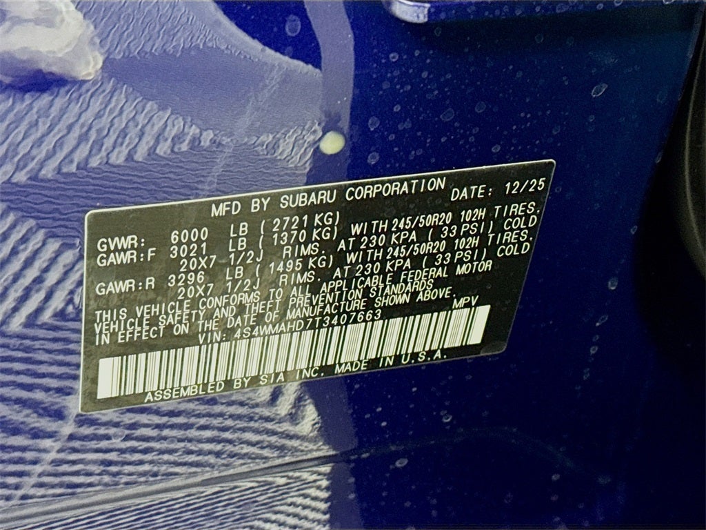 2026 Subaru Ascent Limited Bronze Edition