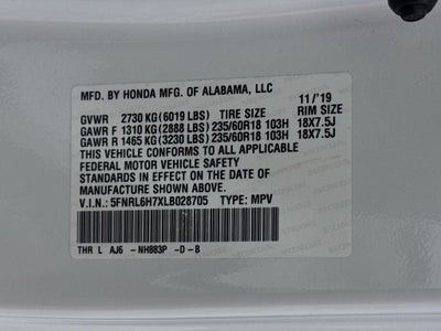 2020 Honda Odyssey EX-L