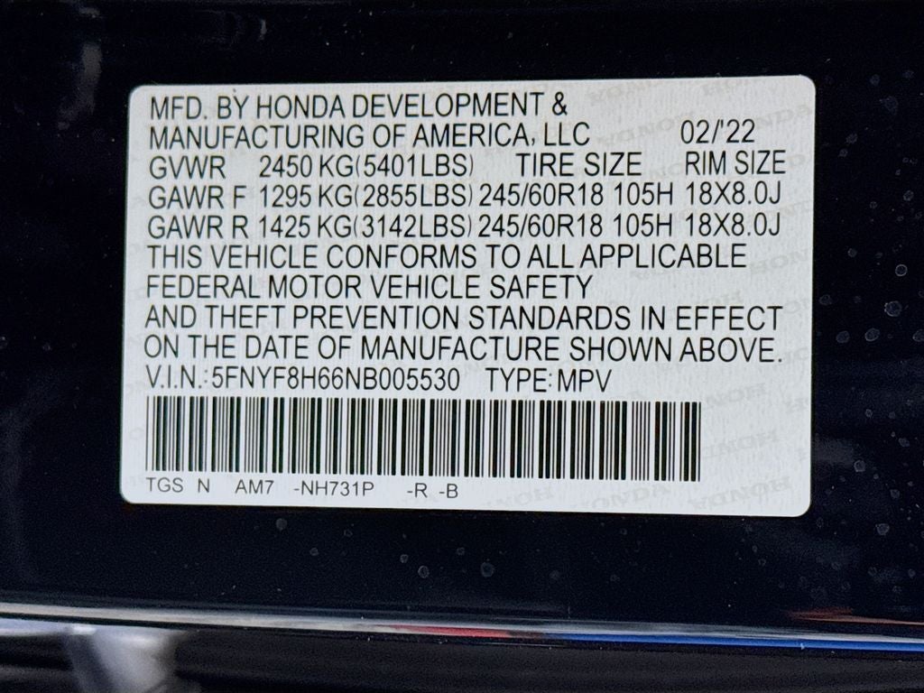 2022 Honda Passport TrailSport AWD