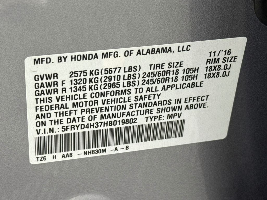 2017 Acura MDX 3.5L SH-AWD