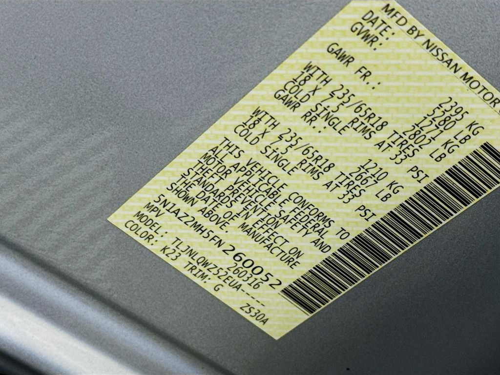 2015 Nissan Murano SV