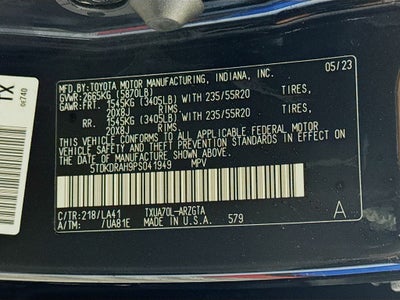 2023 Toyota Highlander Platinum