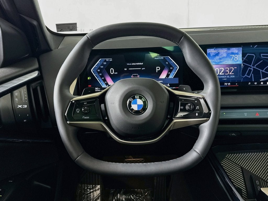 2025 BMW X3 30 xDrive Premium Package