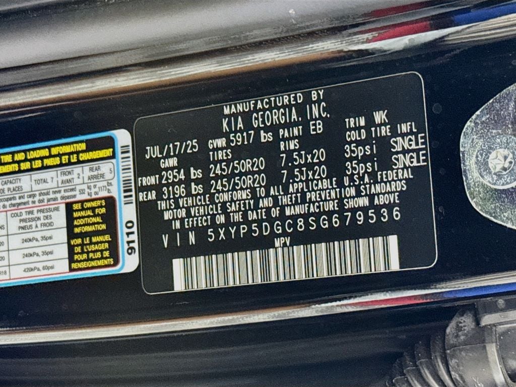 2025 Kia Telluride SX X-Line V6 AWD