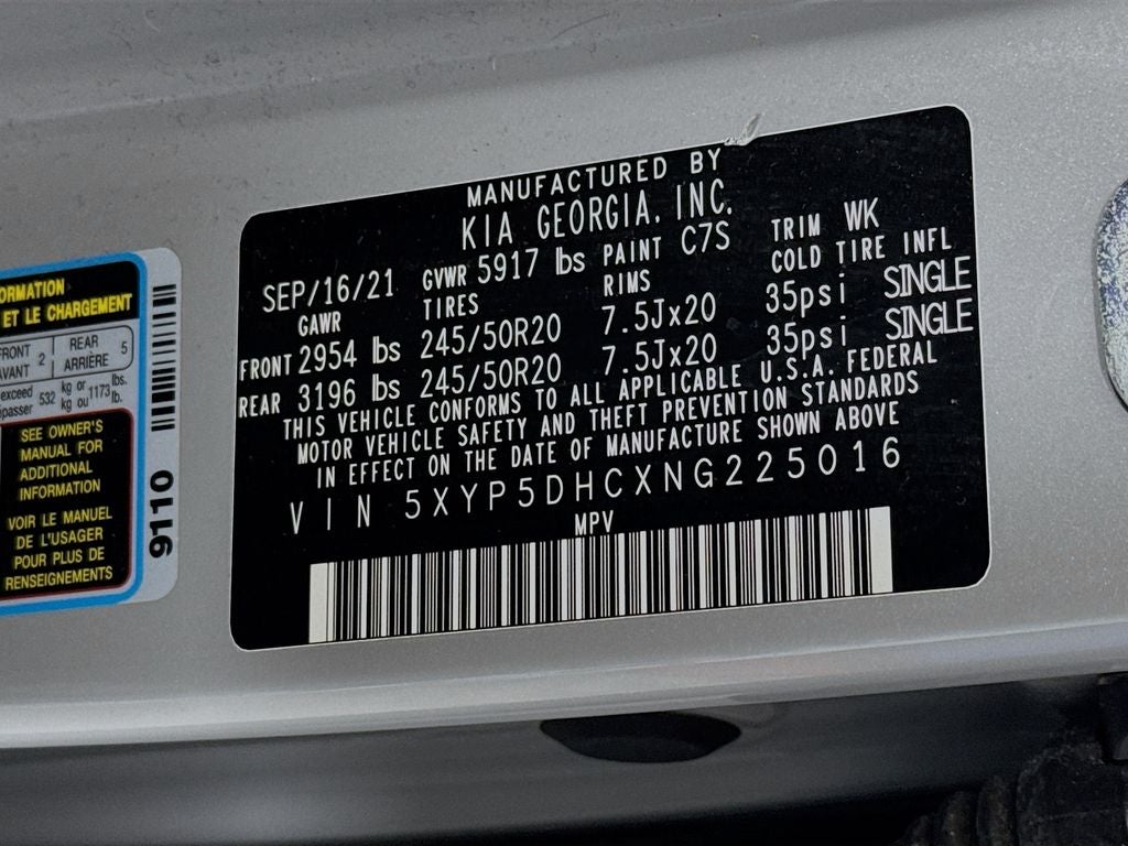 2022 Kia Telluride SX -Prestige Nightfull Package