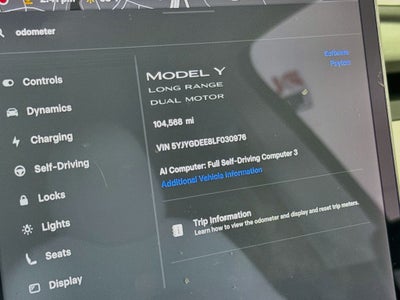 2020 Tesla Model Y Long Range