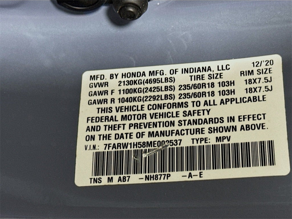 2021 Honda CR-V EX