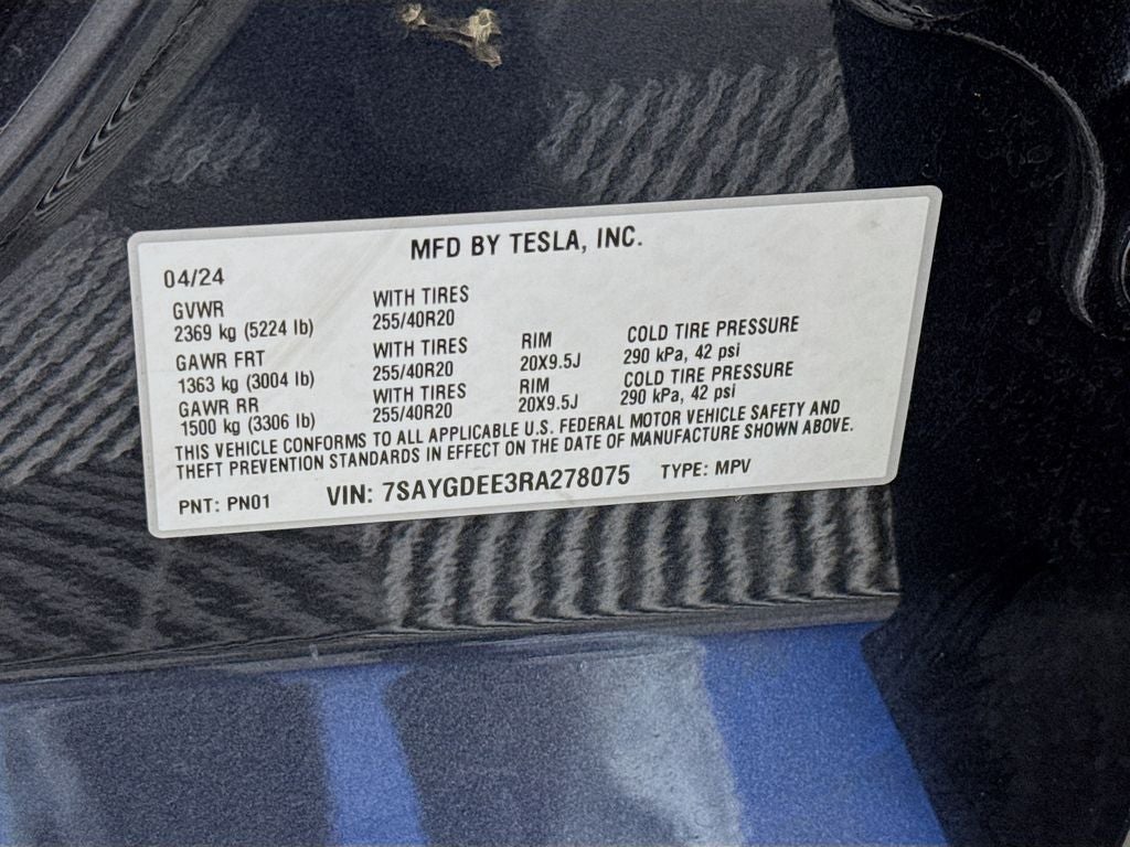2024 Tesla Model Y Long Range