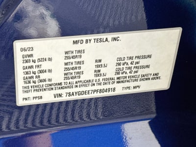 2023 Tesla Model Y Long Range