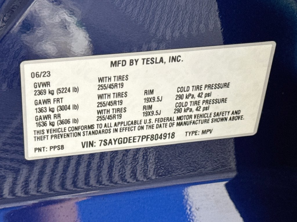 2023 Tesla Model Y Long Range