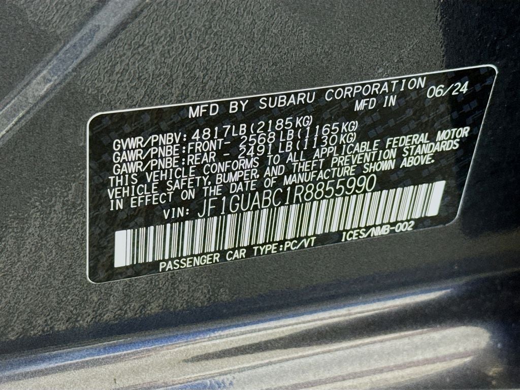 2024 Subaru Impreza Base