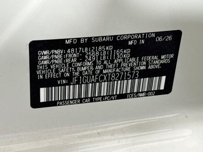 2026 Subaru Impreza Sport