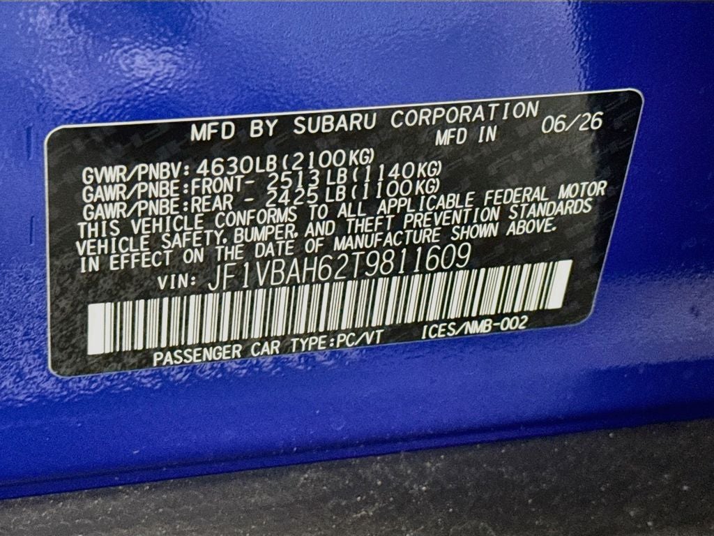 2026 Subaru WRX Premium