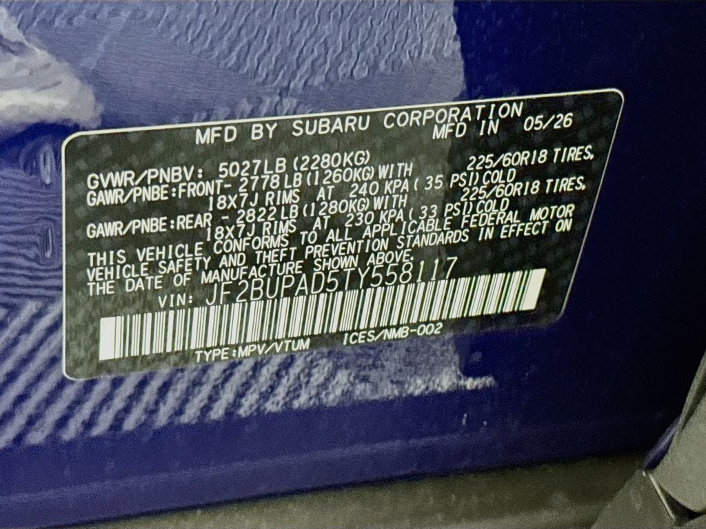 2026 Subaru Outback Premium