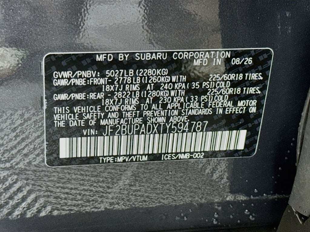 2026 Subaru Outback Premium