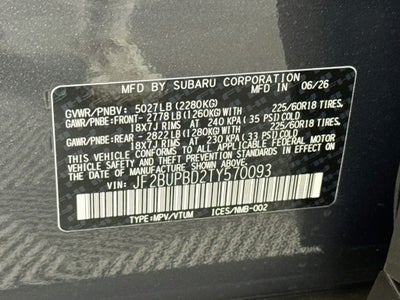 2026 Subaru Outback Premium