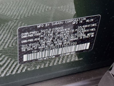 2026 Subaru Outback Premium