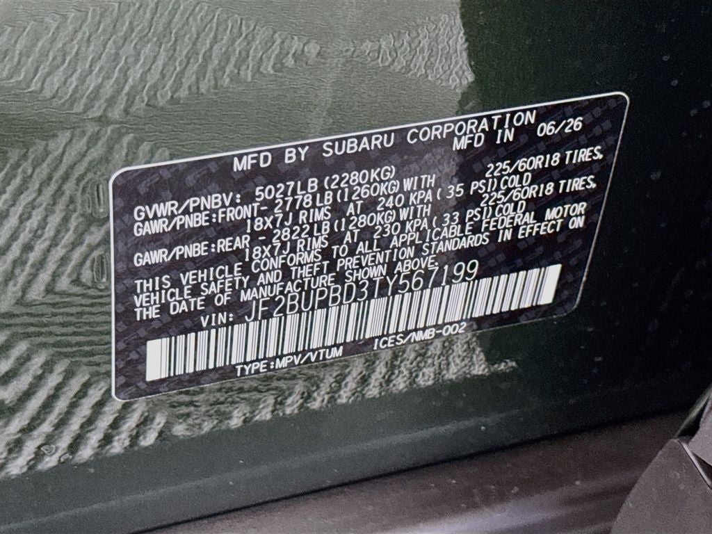 2026 Subaru Outback Premium