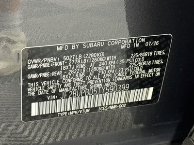 2026 Subaru Outback Premium