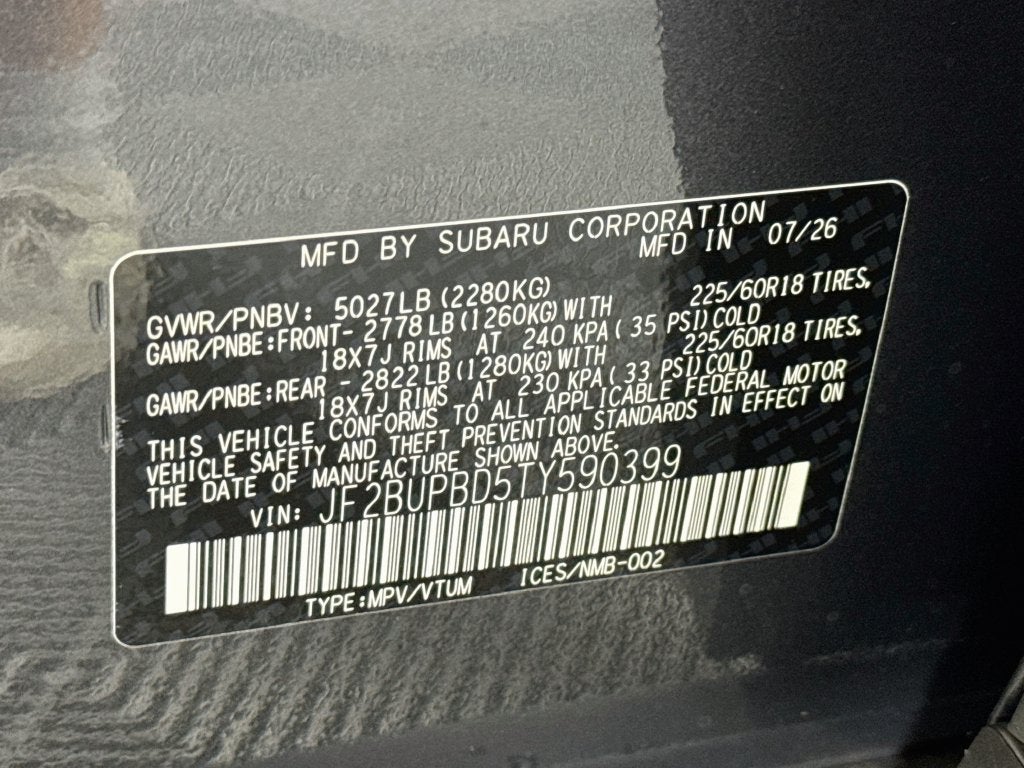 2026 Subaru Outback Premium