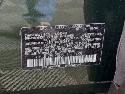 2026 Subaru Outback Premium