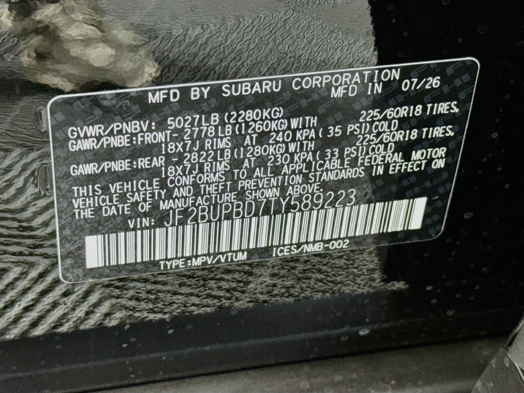 2026 Subaru Outback Premium