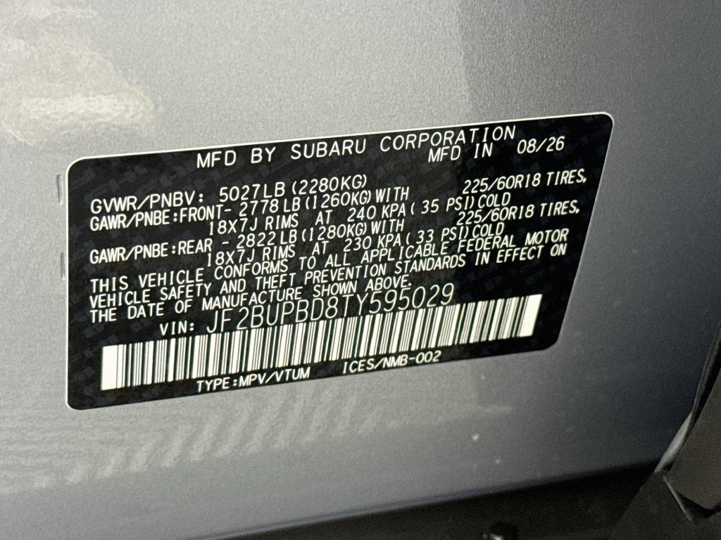 2026 Subaru Outback Premium